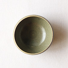 うつわの店 IZUMO [utsuwa] ｜ 田中大喜 陶器 緑淡釉蓮弁鉢・小